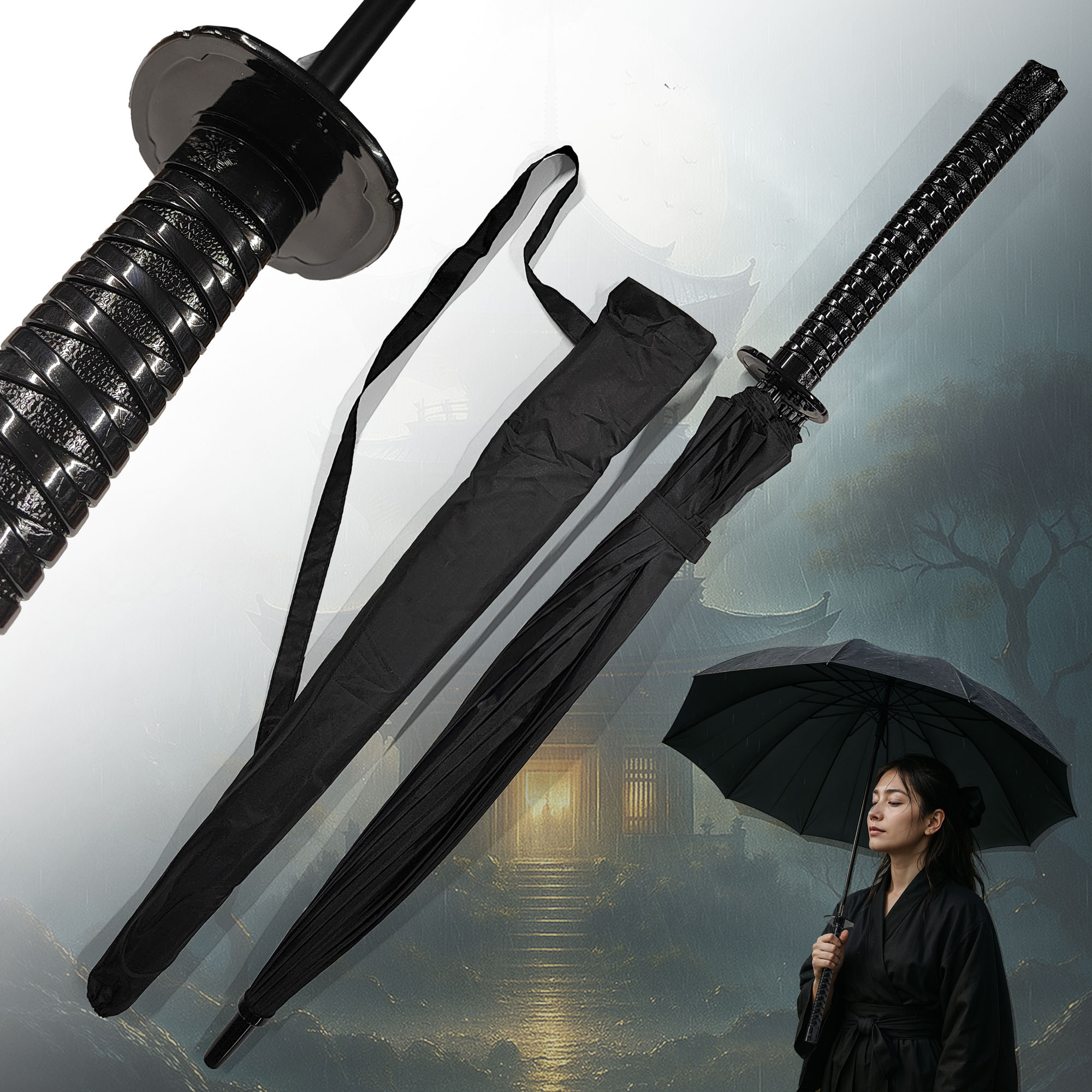 Katana Regenschirm